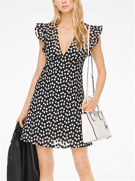 michael michael kors floral embroidered mesh dress review|Michael Kors.